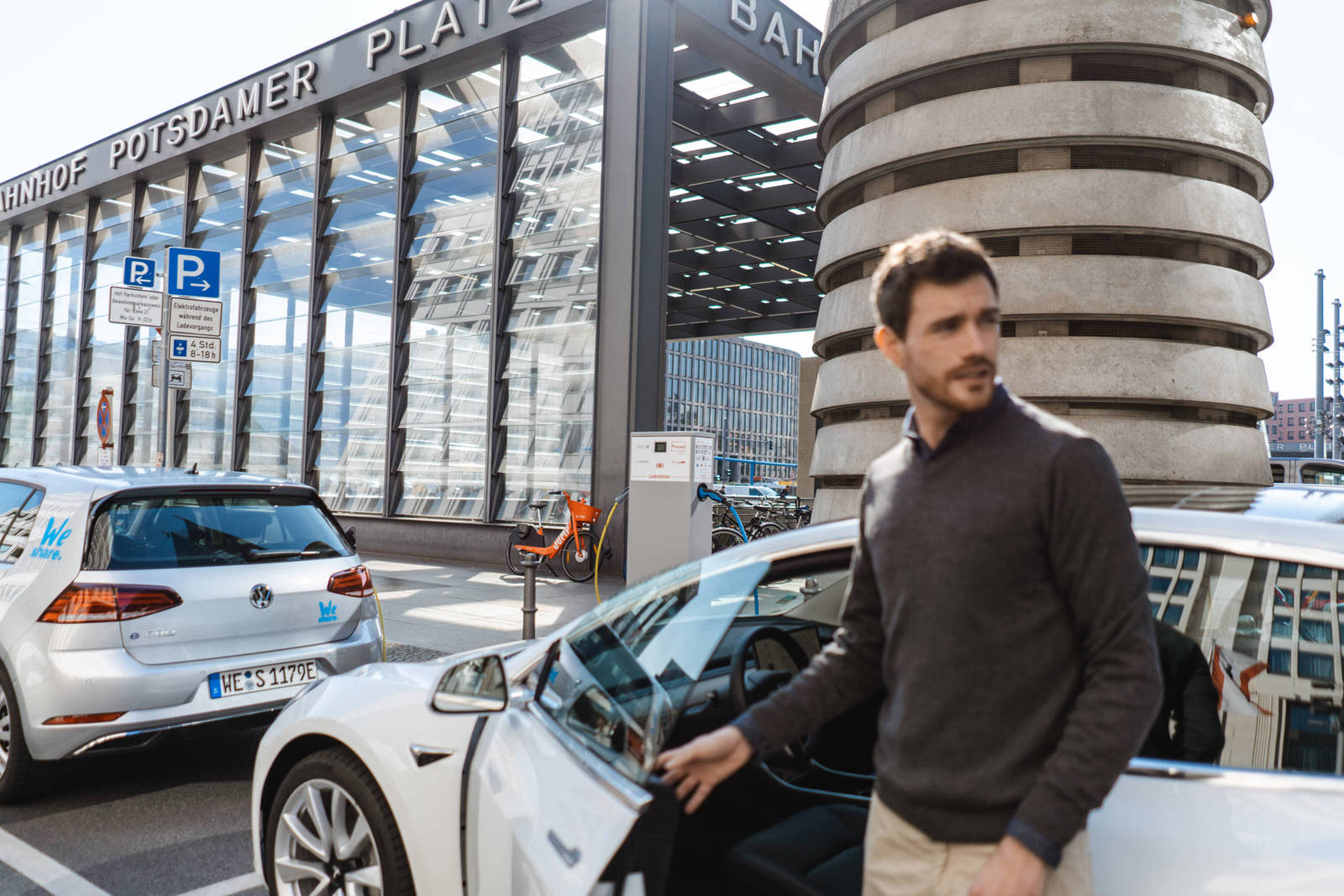 Kampagenenshoot Berlin Allego Carsharing Elena Peters Fotografie